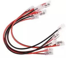 Lemlux CONNECTION LED STRIP 15CM CAB 10MM 5PCS