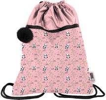 Sportinis maišelis PANDA, 45 cm, Pink