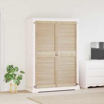 Spintelės durys su durimis 2 pcs Natūrali 170 x 2,1 x 59,5 cm