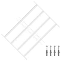 Saugumo grotelės langams su 4 kryžmėmis 43-74 cm