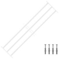 Langų saugos grotelės su 3 skersinėmis 93-174 cm
