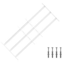 Langų saugos grotelės su 3 skersinėmis 3 pcs 63-114 cm