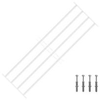 Saugumo grotelės langams su 4 kryžmėmis 3 pcs 93-174 cm