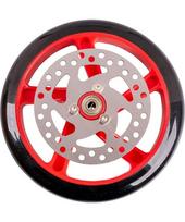 Keičiamasis ratas su stabdžių rotoriumi inSPORTline Discola motoroleriui 200 x 30 mm - Red