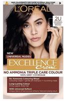 Plaukų dažai L’Oréal Paris Excellence Creme Universal Nudes, darkest brown, 2U, 192 ml