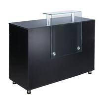 Registratūros stalas BD-3307, juodas
