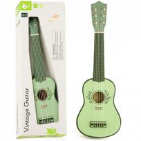 Medinė vintažinė gitara vaikams nuo 3 metų CLASSIC WORLD