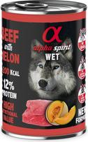 Alpha Spirit WET Ternera con melón - comida húmeda para perros - 400g