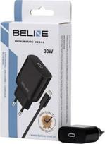 Beline Charger 30W USB-C + lightning, black cable