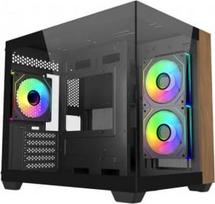 Cooler Master Case Elite 481 Wood 270° Seamless Glass mATX