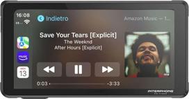 Interphone SYNC55 SMART DISPLAY (CAR PLAY/ANDROID AUTO) Black