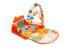 Muzikinis kilimėlis su pianinu Toyz Zoo, oranžinis
