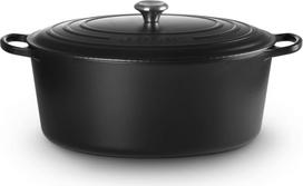 No Name Le Creuset Signature 13.9 L Oval Black