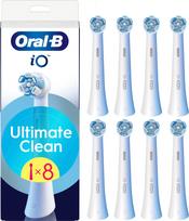 Oral B - iO Series Ultimate Clean Replacement Brush Heads - White - 8 count