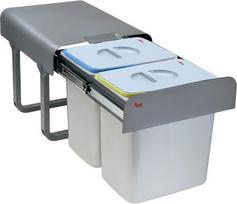 Teka ECO EASY 45 30 L 2 basket(s) Galvanized steel Grey