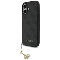 Guess 4G Charms kolekcijos MagSafe dėklas iPhone 17 - juodas