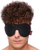 Red Leather Red Leather Eye Mask Black - Premium Vegetable-Tanned European Leather