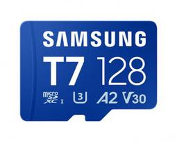 SAMSUNG T7 microSD Memory Card 128GB for Smartphones Tablets and Handheld Consoles up to 170MB/s Read