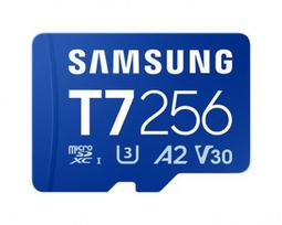 SAMSUNG T7 microSD Memory Card 256GB for Smartphones Tablets and Handheld Consoles up to 170MB/s Read