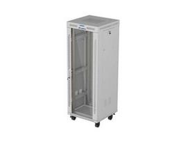 LANBERG Rack Cabinet 19inch Free-Standing 32U/600X600 FLAT PACK With Glass Door LCD grey V2