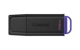 KINGSTON 512GB Portable USB 3.2 Gen 1 DataTraveler Exodia Black/Purple
