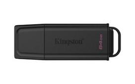 KINGSTON 64GB Portable USB 3.2 Gen 1 DataTraveler Exodia Black