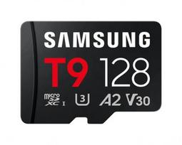 Samsung T9 | MicroSD Card | 128GB | microSDXC | Flash memory class U3, V30, A2