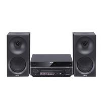 AKAI AM-301B Sistema 40 W (2×20 W) CD MP3 BT USB FM 40 išankstinių stočių AUX RCA, juodas