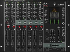 Behringer DX2000USB - Profesionalus 7 kanalų DJ mikšerinis pultas su „INFINIUM“ „beprisilietimo“ VCA kryžminiu perjungikliu ir USB/garso sąsaja