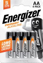 Energizer battery Primary Alkaline AA CP4 EU