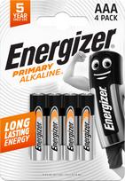 Energizer battery Primary Alkaline AAA CP4 EU