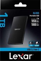 Lexar SL300 1TB External Drive LSL30001T-RNBNG