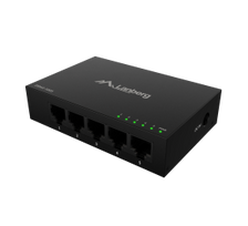 Lanberg | Switch 5x1GB/s Unmanagment Gigabit Ethernet Desktop 12V metal case | DSM1-1005 | Unmanaged | Desktop