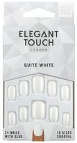 Priklijuojami nagai Elegant Touch Polished Colour 10593927, quite white sp., 25 vnt.