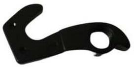 Bėgių perjungimo rankenėlės ir atsarginės dalys Giant Derailleur Hanger Escape/Thrive 1620-R01630-01, aliuminis, juoda sp.