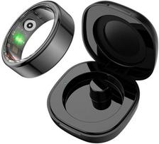 COLMI R02 Smart Ring, size 9, 18.9 mm (black) + charging case | R02 Black 9 (case) | 6972436985876