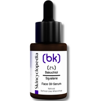 Skincyclopedia 2 % Bakuchiol Squalane Face Oil-Serum aliejinis veido serumas su 2% bakučioliu, 30 ml