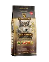 WOLFSBLUT Black Marsh Adult sausas šunų ėdalas su vandens buivolų mėsa ir saldžiosiomis bulvėmis 12,5 kg