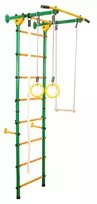 Sporto kompleksas (gimnastikos sienelė) JUNIOR ATLET LIGHT, žalia-geltona,220x55cm
