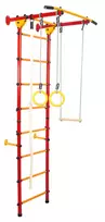 Sporto kompleksas (gimnastikos sienelė) JUNIOR ATLET LIGHT, raudona-geltona, 220x55cm