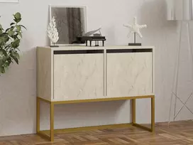 Konsolė, Hanah Home, Zermat, travertinas, 90 x 70 x 34