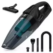 Niceboy ION Hurricane R3 22,2 V WET  DRY juodas / Belaidis rankinis dulkių siurblys / sausas + šlapias valymas / 150 W / HEPA