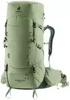 Moteriškas trekingo kuprinė „Deuter Aircontact Core 45+10 SL“ – „grove/ivy“