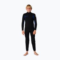 Vaikiškas plaukimo kostiumas Rip Curl Trad 3/2 mm Back Zip black/blue