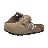 Birkenstock Boston Rivet Border Taupe 1030418 (BK318-b) Moteriški batai/šlepetės