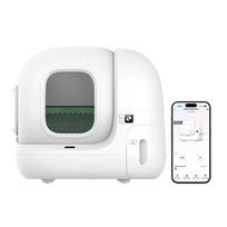 Petkit Pura Max 2 automatinė savaime išsivalanti kačių kraiko dėžė, balta