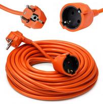 BOXER sodo statybinis prailgintuvas 30m 3x2,5mm² su įžeminimu, oranžinis