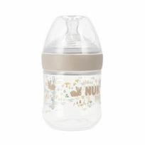 Buteliukas nuo pilvo dieglių su karščio indikatoriumi NUK Slow Flow, Ash, 0+ mėn, 150 ml