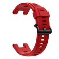 Silicone Watch Strap Amazfit T-Rex, Lavos raudona