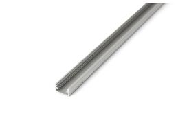 Aliuminio profilis A LED juostelėms - sidabrinis anoduotas - 2 m